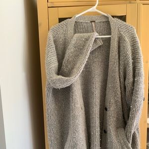 Free people over sized cardi